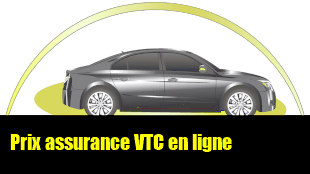 Prix assurance VTC en ligne  